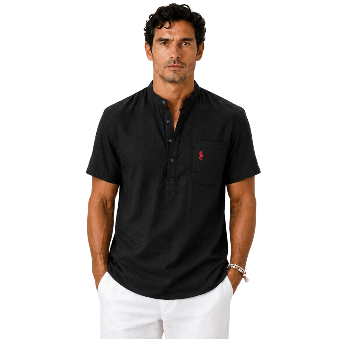 Linen Polo Shirt