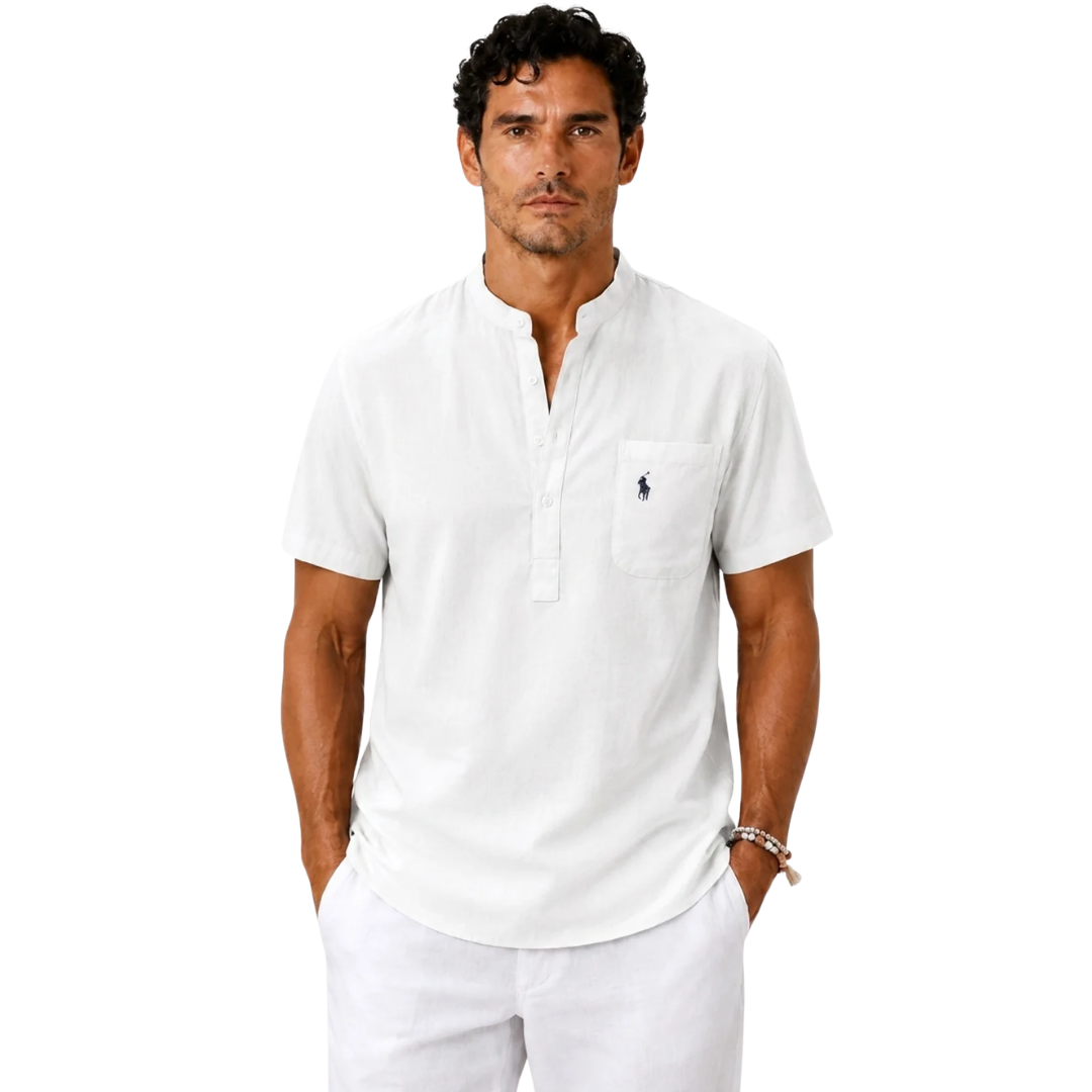 Linen Polo Shirt