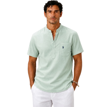 Linen Polo Shirt