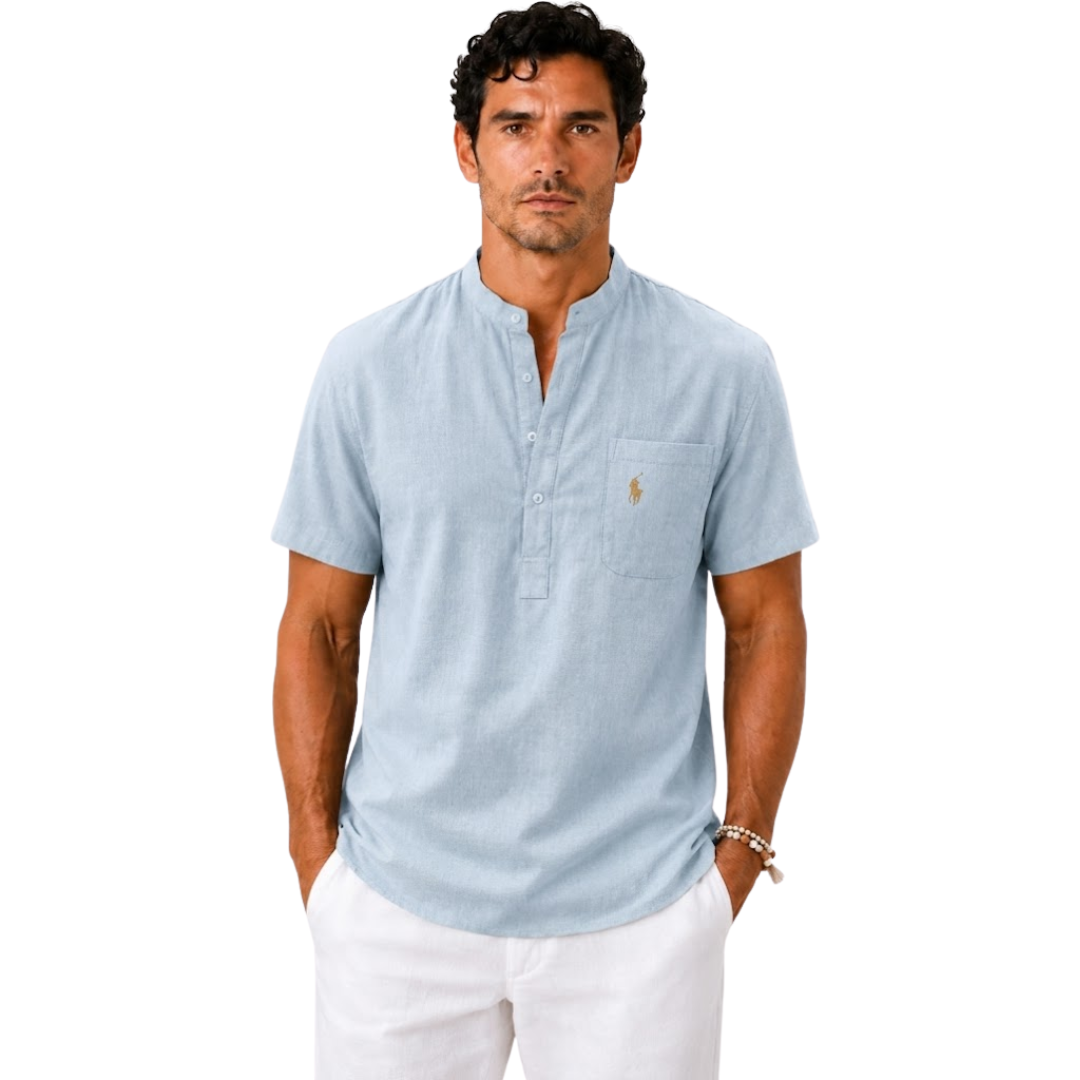 Linen Polo Shirt