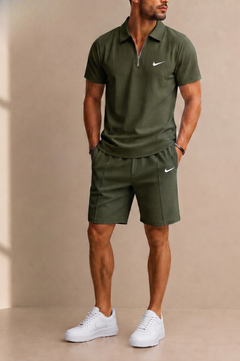 NK Quarter-Zip Set