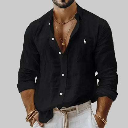 RL-Men's Breathable Linen Shirt