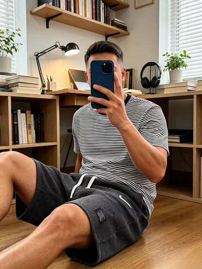 NK Waffle-Knit Shorts