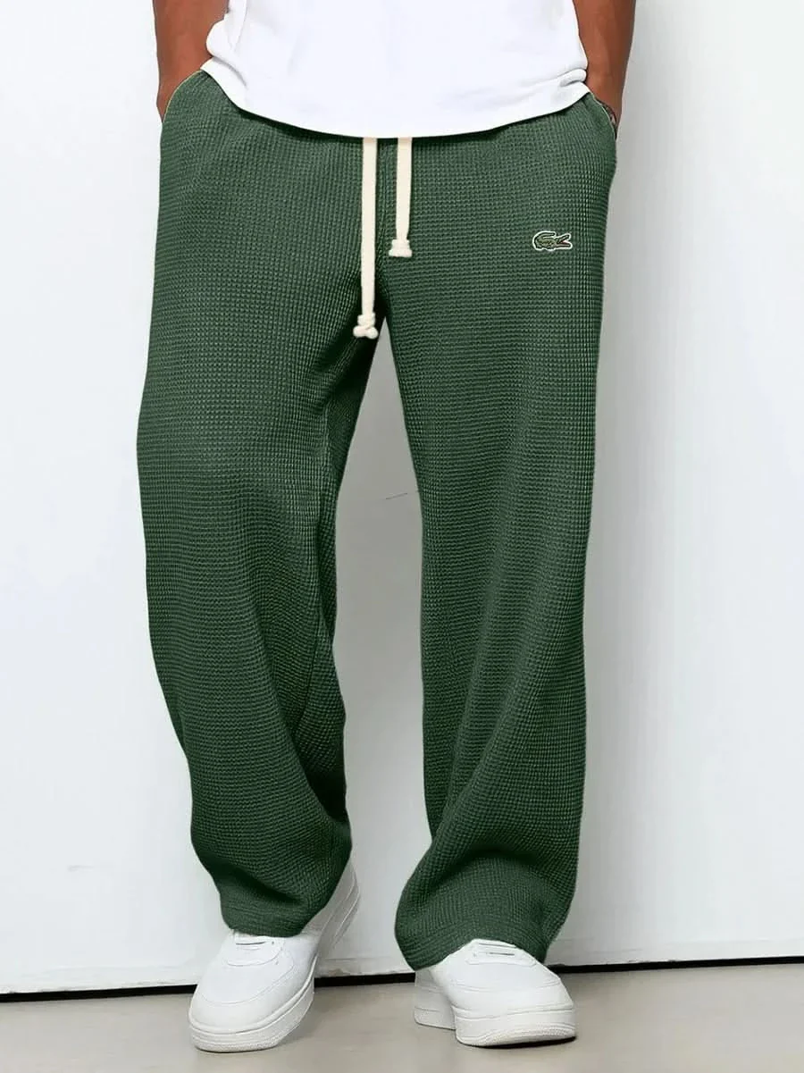 LC-Men's Waffle Knit Pants